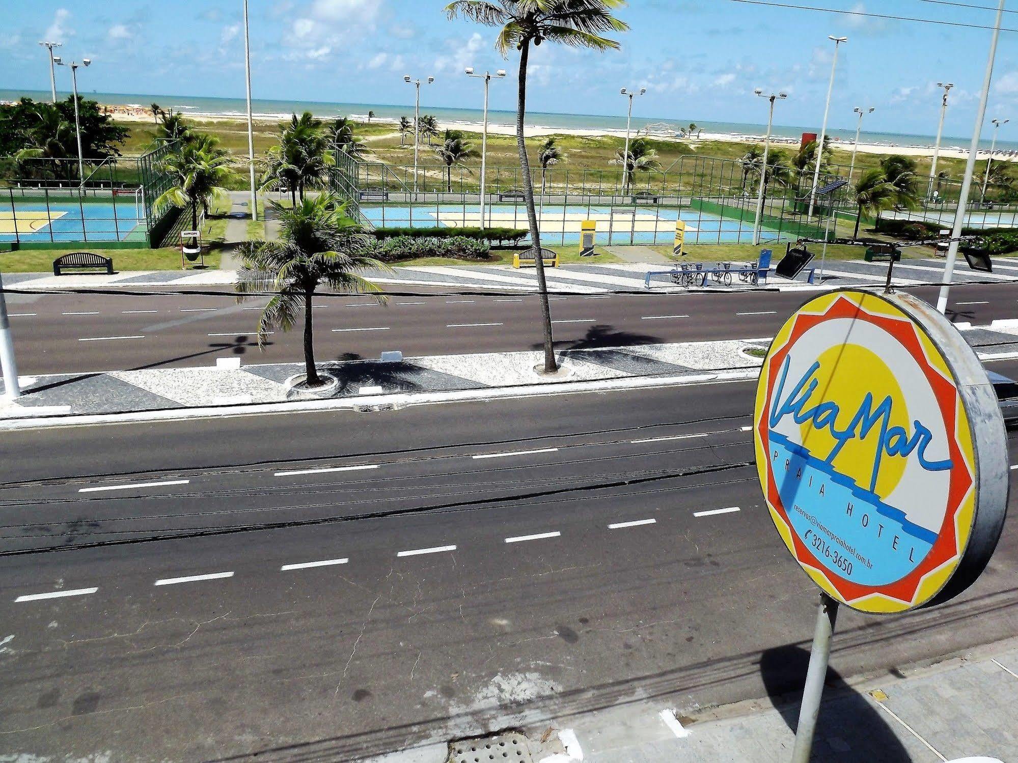 Via Mar Praia Hotel Aracaju Kültér fotó